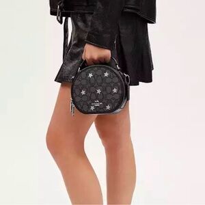 Coach Canteen Crossbody Bag with stars print